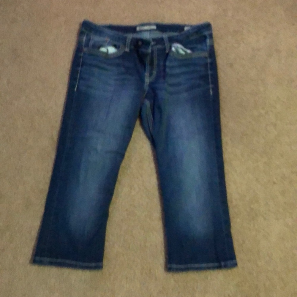 BKE denim capris